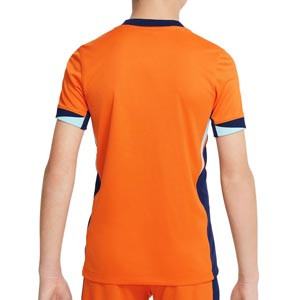 Camiseta Nike Holanda Niño 2024 Stadium Dri-Fit - Camiseta infantil Nike de la primera equipación de la selección holandesa 2024 - naranja