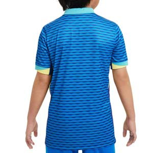 Camiseta Nike 2a Brasil Niño 2024-2025 Stadium Dri-Fit - Camiseta infantil segunda equipación Nike de la selección brasileña 2024 2025 - azul
