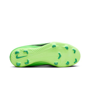 Nike Mercurial Jr Superfly 9 Club MDS FG/MG - Botas de fútbol con tobillera infantiles Nike FG/MG para césped artificial - verdes