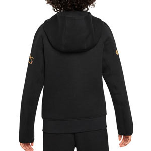 Sudadera con capucha Nike Barcelona niño Tech Fleece - Sudadera infantil Nike del FC Barcelona - negro