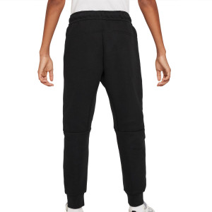 Pantalón Nike Barcelona niño Tech Fleece - Pantalón largo infantil Nike del FC Barcelona - negro