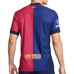 Camiseta Nike Barcelona Match 2024 2025 DFADV UCL - Camiseta auténtica de la primera equipación de la Champions League Nike del FC Barcelona 2024 2025 - azulgrana