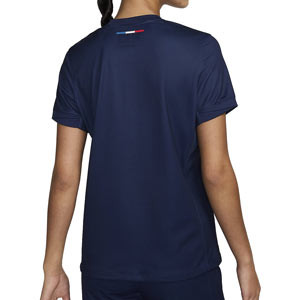 Camiseta Nike PSG mujer 2024-2025 Stadium Dri-Fit - Camiseta mujer primera equipación Nike del PSG 2024 2025 - azul marino