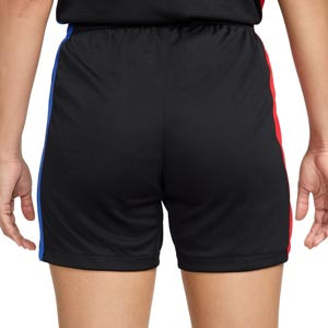 Short Nike 2a Barcelona mujer 2024 2025 Dri-Fit Stadium  - Pantalón corto de mujer de la segunda equipación Nike del FC Barcelona 2024 2025 - negro