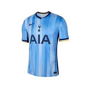Camiseta Nike 2a Tottenham niño Son 24 25 DF Stadium PL - Camiseta infantil segunda equipación de Heung Min Son Nike del Tottenham para la Premier League 2024 2025 - azul claro