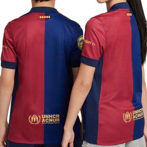 Camiseta Nike Barcelona niño Stadium 24 25 DF Liga F - Camiseta infantil de la primera equipación Nike del FC Barcelona para la Liga Femenina 2024 2025 - azulgrana