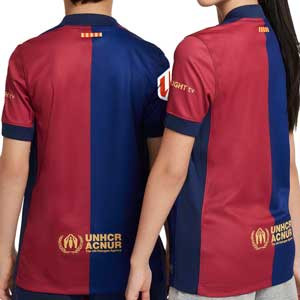 Camiseta Nike Barcelona niño Stadium 24 25 DF Liga - Camiseta infantil de la primera equipación Nike del FC Barcelona para la Liga 2024 2025 - azulgrana