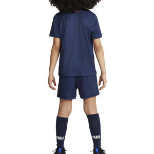 Equipación Nike PSG Niño 2024-2025 Stadium Dri-Fit - Conjunto niño primera equipación Nike del PSG 2024 2025 - azul marino