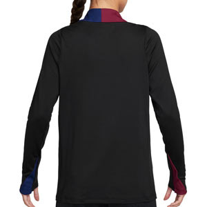 Sudadera Nike Barcelona mujer entrenamiento Dri-Fit Strike - Sudadera de mujer de entrenamiento Nike del FC Barcelona - negro