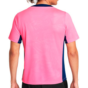 Camiseta Nike 3a Atlético Pre-Match Academy Pro Dri-Fit - Camiseta de calentamiento prepartido Nike del Atlético de Madrid de la tercera equipación 2024 2025 - rosa