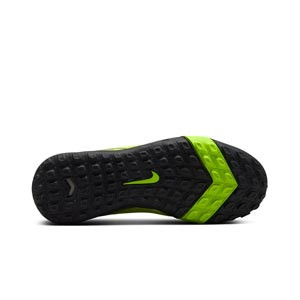 Nike Jr Mercurial Zoom Vapor 16 Academy TF - Zapatillas de fútbol multitaco infantiles Nike TF suela turf - amarillo flúor