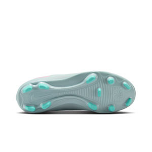 Nike Jr Mercurial Zoom Superfly 10 Club FG/MG - Botas de fútbol infantiles con tobillera Nike FG/MG para césped artificial - azul claro