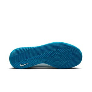 Nike Mercurial Jr Zoom Superfly 10 Club IC - Zapatillas de fútbol sala infantiles con tobillera Nike suela lisa IC - azul claro