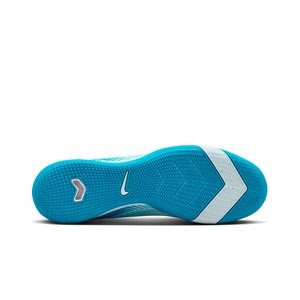 Nike Mercurial Zoom Vapor 16 Academy IC - Zapatillas de fútbol sala Nike suela lisa IC - azul claro
