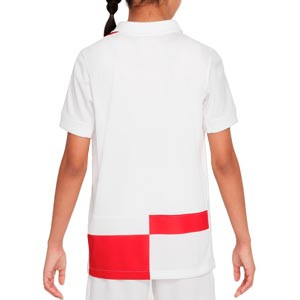 Camiseta Nike Croacia niño 2024 2025 - Camiseta infantil de la primera equipación Nike de la selección croata 2024 2025 - blanca, roja