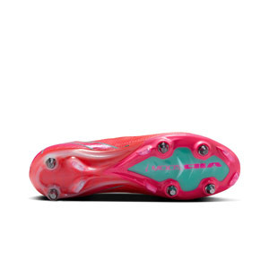 Nike Mercurial Zoom Vapor 16 Elite SG-PRO - Botas de fútbol Nike SG-PRO para césped natural blando - rojas