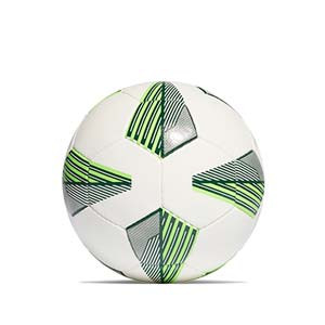 Balón adidas Tiro League HS talla 5 - Balón de fútbol adidas Team para césped artificial talla 5 - blanco, verde - trasera