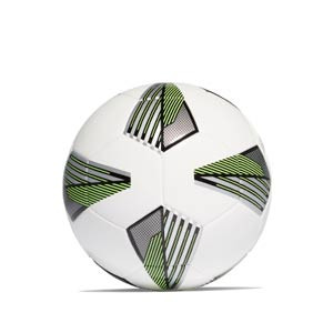 Balón adidas Tiro League J290 talla 5 - Balón de fútbol adidas Team Junior 290g talla 5 - blanco y verde - trasera