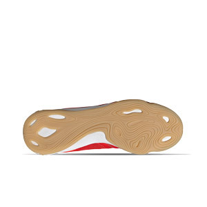 adidas Copa SENSE.3 IN Sala - Zapatillas de fútbol sala de piel adidas suela lisa IN - rojas