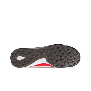 adidas Copa SENSE.1 TF - Zapatillas de fútbol multitaco de piel adidas suela turf - rojas