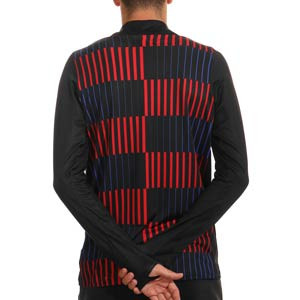 Sudadera Nike 2a Barcelona Pre-Match Dri-Fit - Sudadera de calentamiento prepartido Nike del FC Barcelona de la segunda equipación 2024 2025 - negra