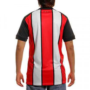 Camiseta adidas 3a River Plate 2021 - Camiseta de la tercera equipación adidas del River Plate 2021  - negra, rojiblanca - trasera
