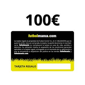 Tarjeta Regalo 100 euros futbolmania - Tarjeta Regalo de 100 euros en futbolmania