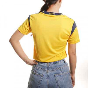 Camiseta adidas Suecia mujer 2022 2023 - Camiseta primera equipación de mujer adidas de la selección sueca para la Women's Euro 2022 - amarilla