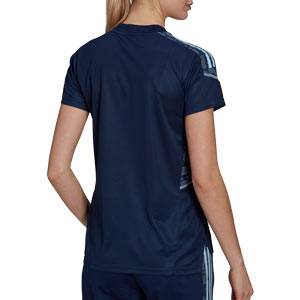 Camiseta adidas España mujer entrenamiento - Camiseta de entrenamiento de mujer de la selección española femenina - azul marino