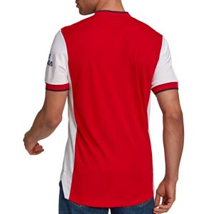 Camiseta adidas Arsenal 2021 2022 authentic - Camiseta primera equipación adidas authentic Arsenal FC 2021 2022 - roja y blanca