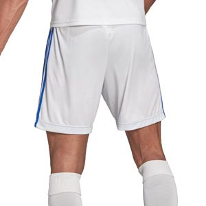 Short adidas Real Madrid 2021 2022 - Pantalón corto primera equipación adidas Real Madrid CF 2021 2022 - blanco - completa trasera