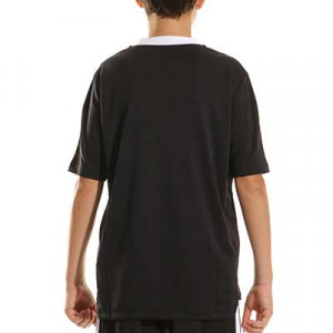Camiseta adidas Tiro 21 niño entrenamiento - Camiseta de manga corta infantil adidas - negra - completa trasera
