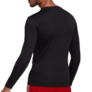 Camiseta compresiva M/L adidas Team - Camiseta entrenamiento compresiva manga larga adidas - negra