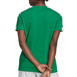 Camiseta adidas Squadra 21 mujer - Camiseta de manga corta de fútbol para mujer adidas - verde