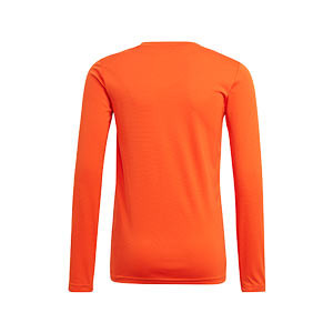 Camiseta adidas Team niño - Camiseta entrenamiento infantil compresiva manga larga adidas Team - naranja