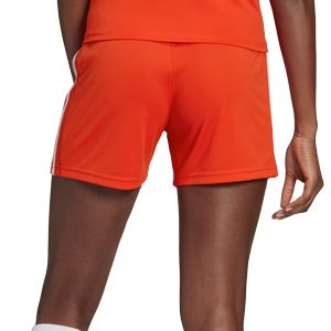 Short adidas Squadra 21 mujer - Pantalón corto de fútbol para mujer adidas - naranja