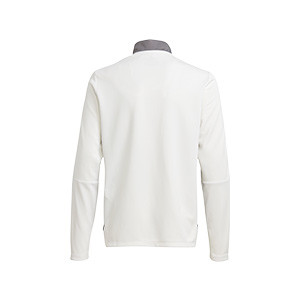 Sudadera adidas Juventus niño entrenamiento - Sudadera de entrenamiento infantil adidas de la Juventus - blanco - trasera