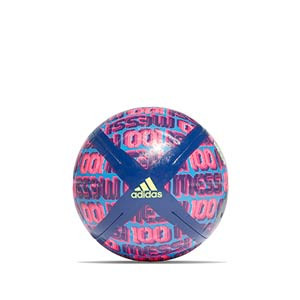 Balón adidas Messi Club talla 3 - Balón de fútbol adidas de Messi talla 3 - azul, rosa