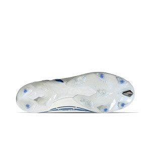 adidas Predator EDGE.1 Low FG - Botas de fútbol adidas FG para césped natural o artificial de última generación - blancas, azules