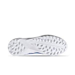 adidas Predator EDGE.3 LL TF J - Zapatillas de fútbol multitaco infantiles sin cordones adidas suela turf - blancas, multicolor