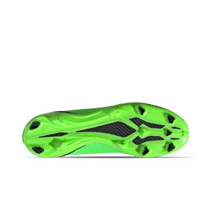 adidas X SPEEDPORTAL.3 LL FG - Botas de fútbol sin cordones adidas FG para césped natural o artificial de última generación - verdes