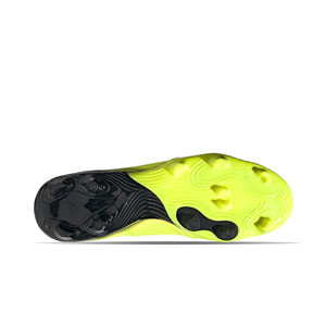adidas Copa SENSE.3 FG - Botas de fútbol de piel adidas FG para césped natural o artificial de última generación - amarillas