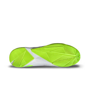 adidas Predator Accuracy.3 IN - Zapatillas de fútbol sala con tobillera adidas suela lisa IN - blancas, amarillas flúor