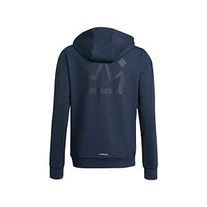 Chaqueta adidas Salah niño Hoodie - Chaqueta de chándal con capucha infantil adidas de Mohamed Salah - azul marino