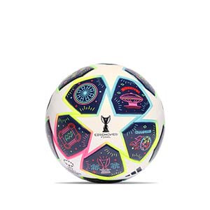 Balón adidas Women's Champions 2023 League talla 4 - Balón de fútbol adidas de la Women's Champions League 2023 en talla 4 - blanco, azul marino