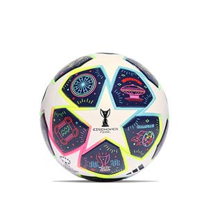 Balón adidas Women's Champions 2023 League talla 5 - Balón de fútbol adidas de la Women's Champions League 2023 en talla 5 - blanco, azul marino