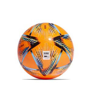 Balón adidas Mundial 2022 Qatar Rihla Pro Playa talla 5 - Balón de fútbol playa profesional adidas para el Mundial de Qatar 2022 en talla 5 - naranja