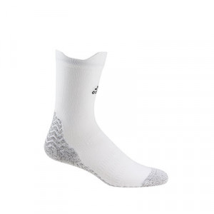 Calcetines adidas Football Grip Knitted acolchados - Calcetines de entrenamiento acolchados media caña adidas - blancos