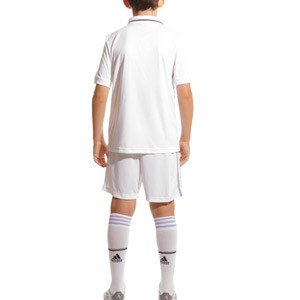 Equipación adidas Real Madrid niño 2022 2023 - Conjunto infantil 7 - 14 años primera equipación adidas Real Madrid CF 2022 2023 - blanco