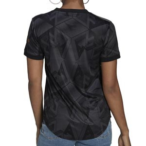 Camiseta adidas 2a Arsenal mujer 2022 2023 - Camiseta de mujer de la segunda equipación adidas del Arsenal FC 2022 2023 - negra